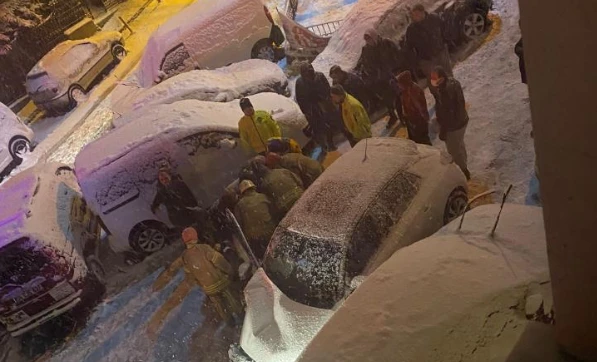 Korku dolu anlar kamerada: Hamile kadın ölümden döndü